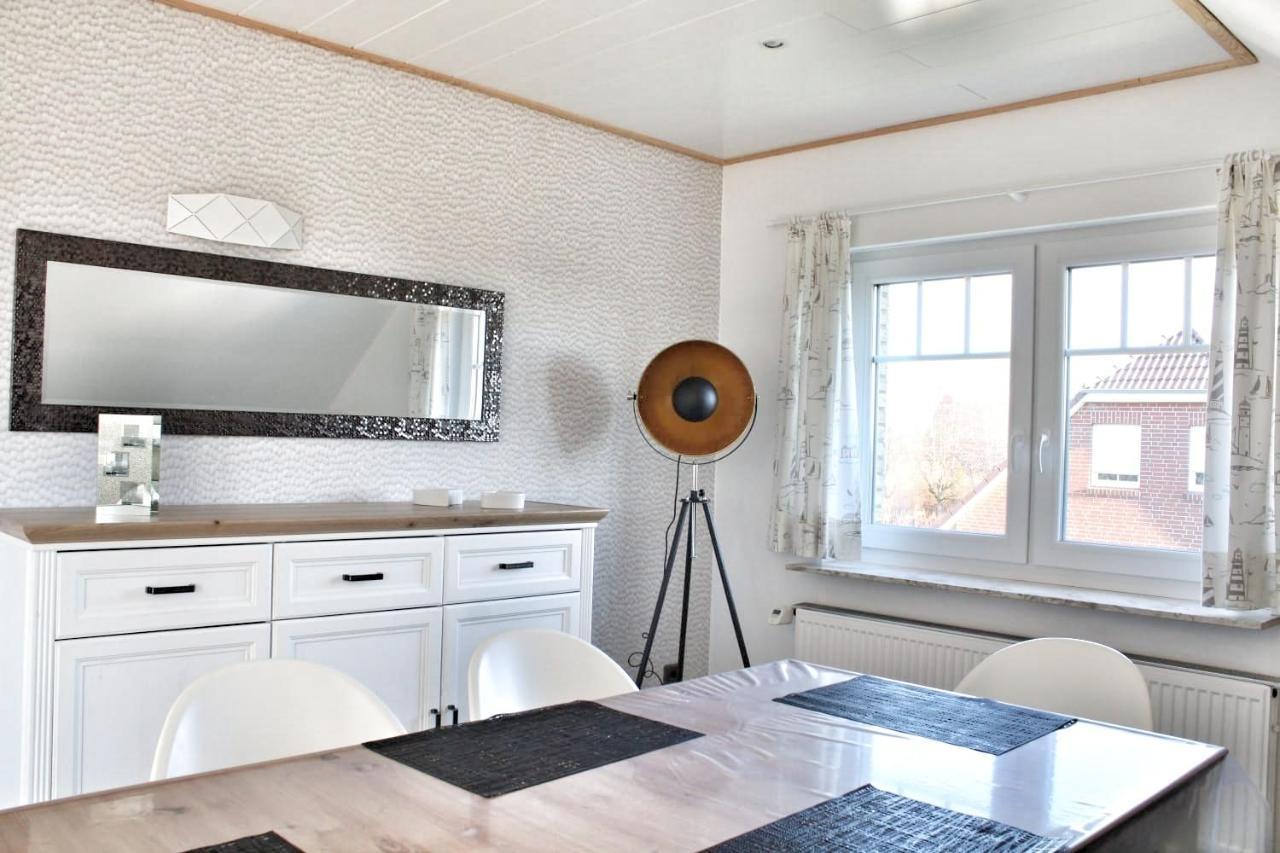 Nordsee Anker Unsere Moderne 87 Qm Ferienwohnung Mit Zwei Schlafzimmer In Norden Ortsteil Ostermarsch Bagian luar foto